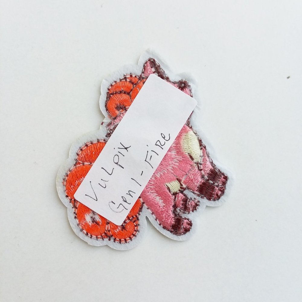 4/$20 Vulpix Pokemon shoe charm     Roller skate shoelace patch charm - Picture 3 of 6